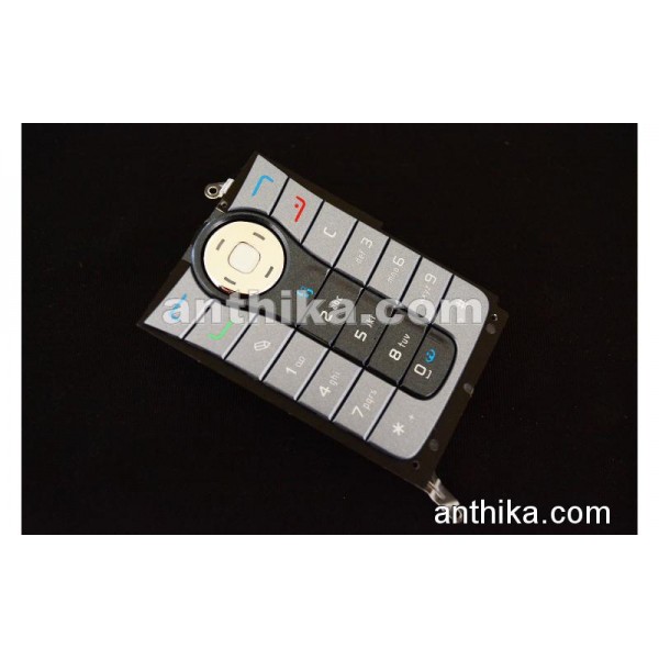 Nokia N90 Tuş Original Keypad Light Blue New 9797...
