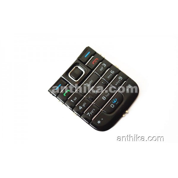 Nokia 6233 Tuş Original Keypad Black New