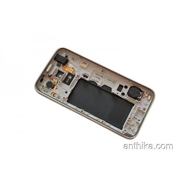 Samsung Galaxy S5 Mini G800 Kasa Kapak Lacivert Bu...