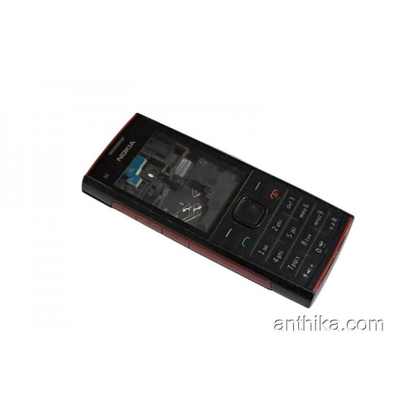 Nokia X2 X2-00 Kapak Kasa Tuş Original Housing Bl...