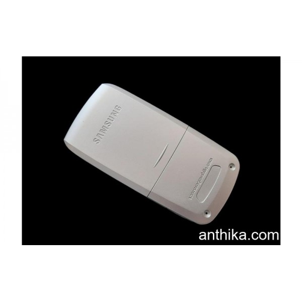 Samsung E250 Kapak Kasa Tuş Original Full Housing Silver New