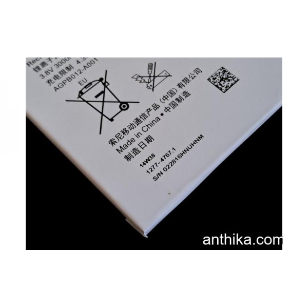 Sony Xperia T2 Ultra Pil Batarya AGPB012-A001 1277-4767