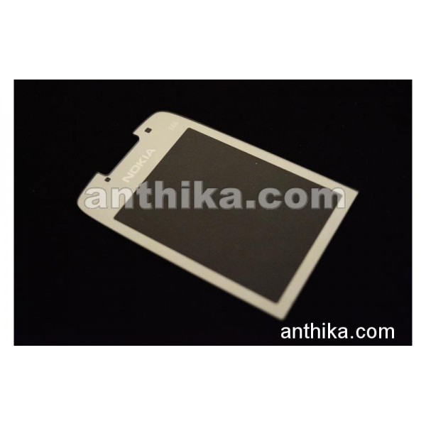 Nokia E66 Lens Cam Original Lcd Display Glass Silv...
