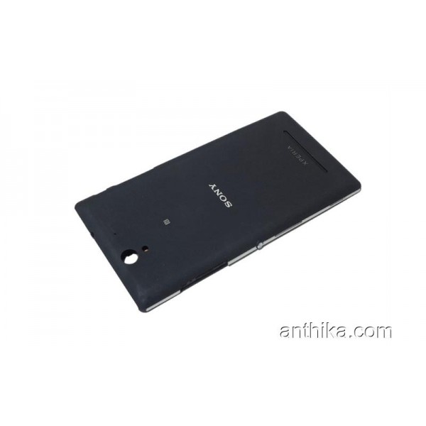 Sony Xperia C3 Kapak Sony Xperia D2533 Kapak Arka Kapak Siyah