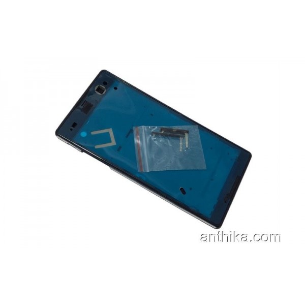 Sony Xperia C3 Kapak Sony Xperia D2533 Kapak Arka Kapak Siyah