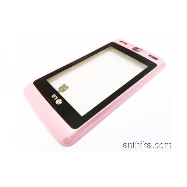 LG KP500 KP501 Dokunmatik Digitizer Touchscreen Pink