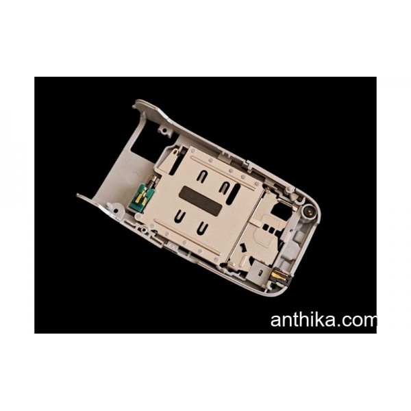 Nokia 6085 6086 Kasa Soket Mikrofon Titreşim Original Middle Cover White