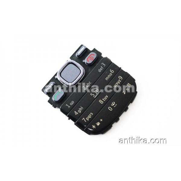 Nokia 2690 Tuş Original Keypad Black Purple New