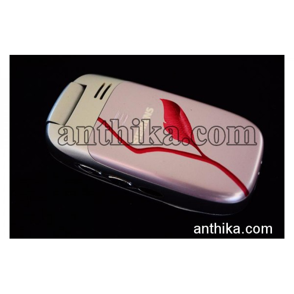 Siemens CL75 Kapak Kasa Tuş Original Full Housing Pink Used