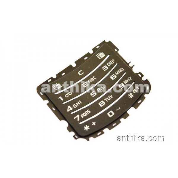 Samsung i8510 Tuş Original Numeric Keypad Black N...