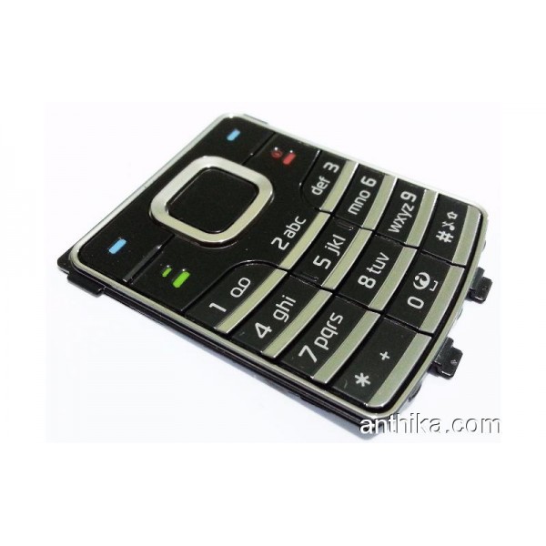 Nokia 6500 Classic Tuş Orjinal Keypad Black