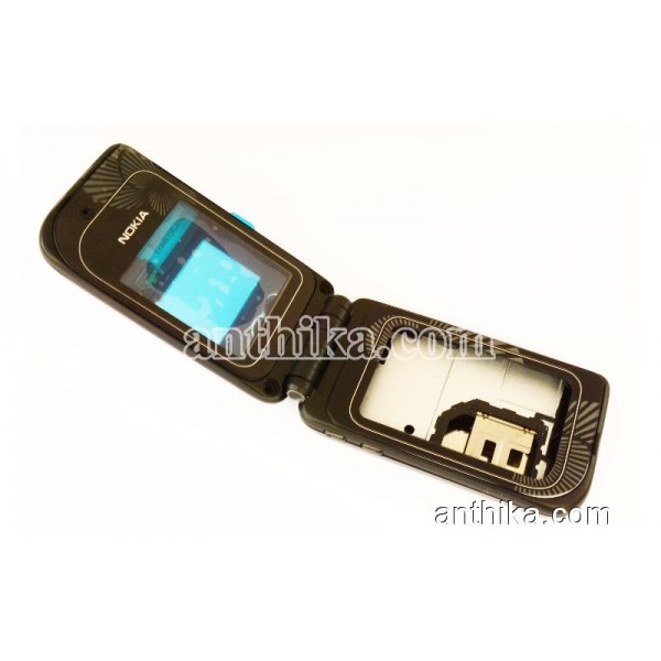Nokia 7270 Kapak Kasa Orjinal Kalitesinde Housing Black