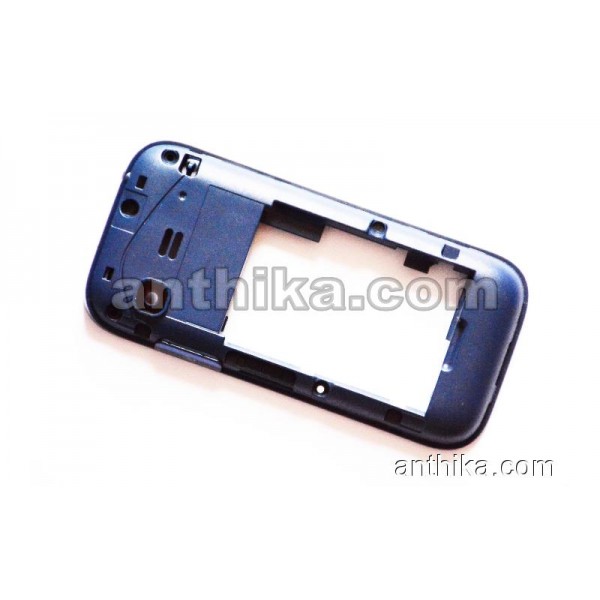 Samsung E2600 Kasa Orginal Middle Cover Navy Blue ...
