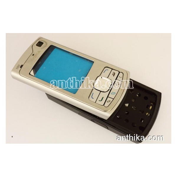 Nokia N80 Kapak Kasa Tuş Orjinal Kalitesinde Full Housing Silver New