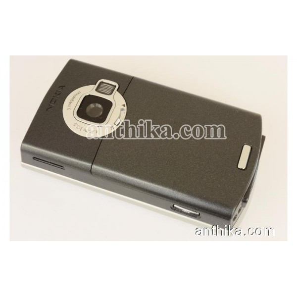 Nokia N80 Kapak Kasa Tuş Orjinal Kalitesinde Full Housing Silver New