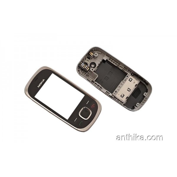 Nokia 7230 Kapak Kasa Tuş Soket Original Full Housing Black New Condition