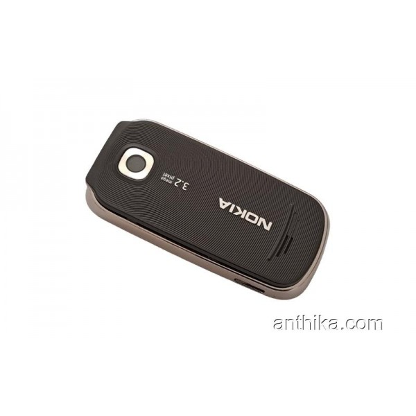 Nokia 7230 Kapak Kasa Tuş Soket Original Full Housing Black New Condition