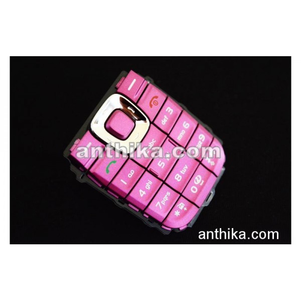Nokia 2610 2626 Tuş Original Keypad Pink New