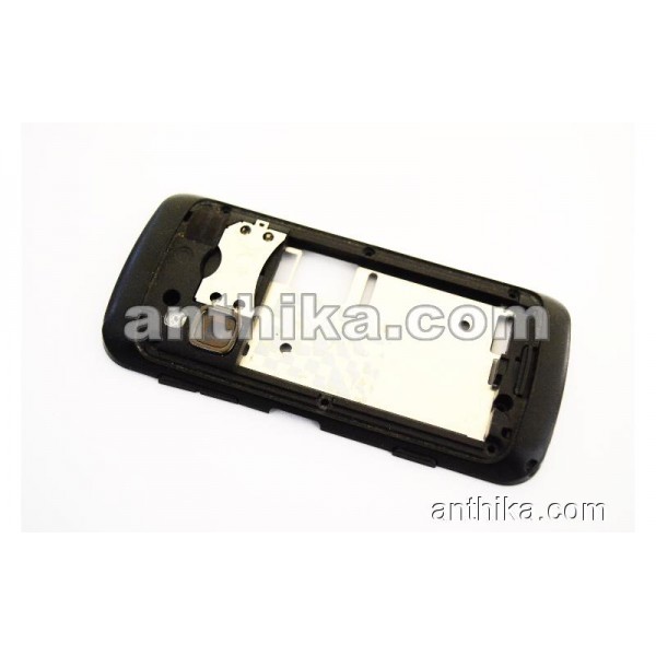 Nokia C6 C6-00 Kasa Original Middle Cover Black Us...