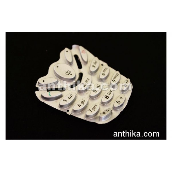 Siemens A52 A55 Tuş High Quality Keypad Silver Ne...