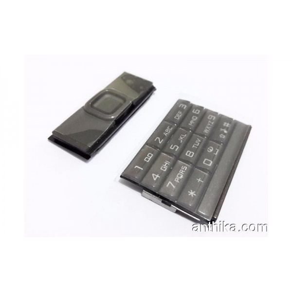 Nokia 8800 Arte Carbon Tuş Orjinal Keypad