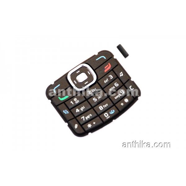 Nokia N70 Tuş Original Keypad Black New