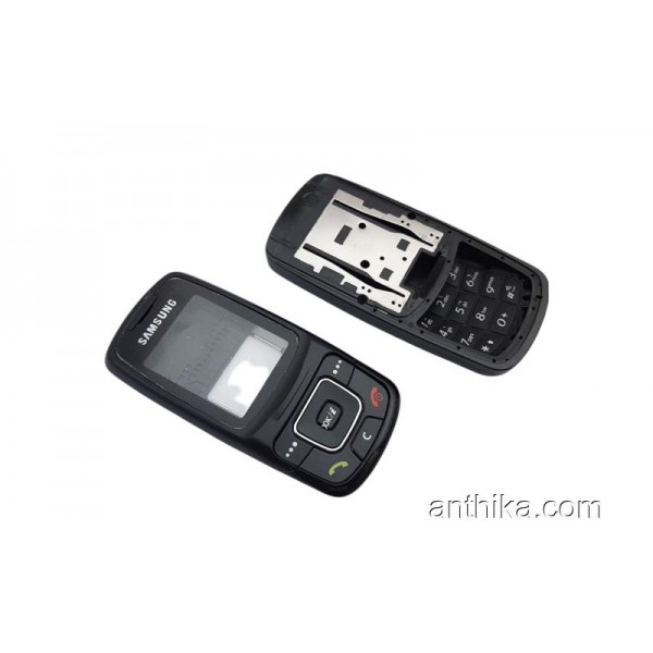 Samsung c300 Kapak Kasa Tuş High Quality Full Housing Black New
