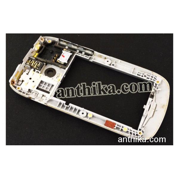 Nokia E6 E6-00 Buzzer Kasa Middle Cover Frame Grey Used 0258190