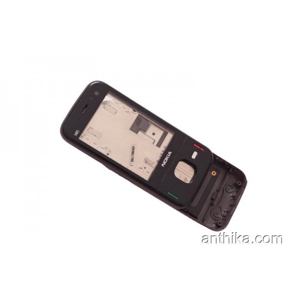 Nokia N85 Kapak Kasa Tuş Original Housing Black Brown New Condition