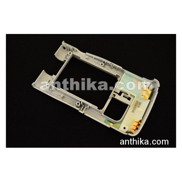 Nokia N90 Kasa Anten Original H-Cover Antenna Silver New