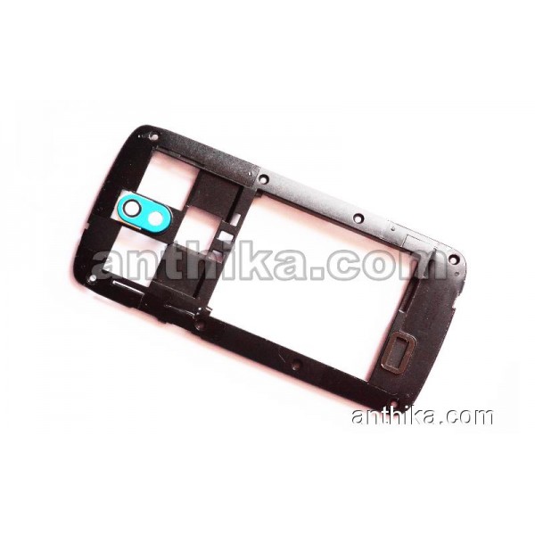 HTC Desire 500 Kasa Original Middle Cover Black Bl...