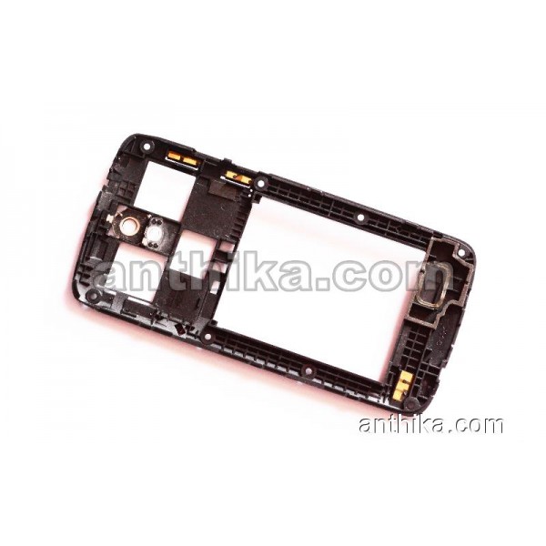 HTC Desire 500 Kasa Original Middle Cover Black Blue Used 74H02548-03M