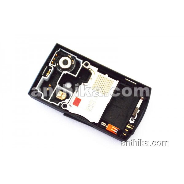 Nokia N80 Kasa Kapak Original Middle Cover Battery Cover Dark Grey New