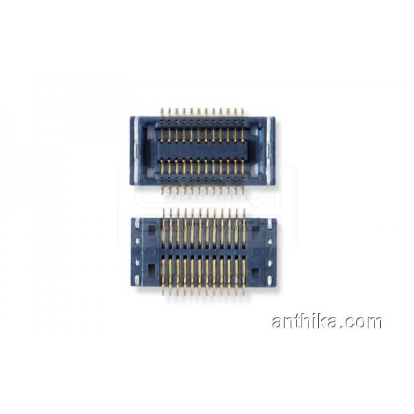 Nokia 6300 Ekran Konnectör Original Lcd Display C...