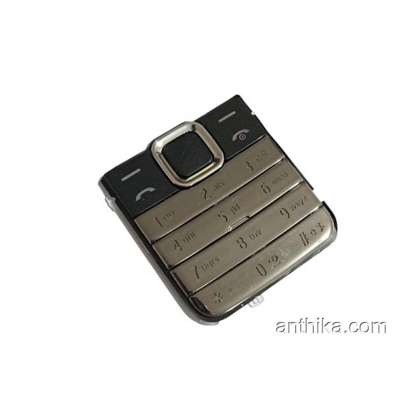 Nokia 7310 Supernova Tuş Original Silver Black Ne...