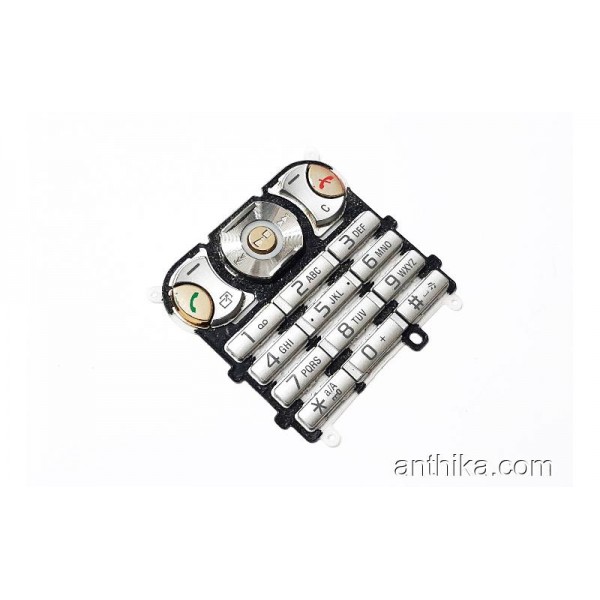Sony Ericsson w890 w890i Tuş Original Keypad Silv...