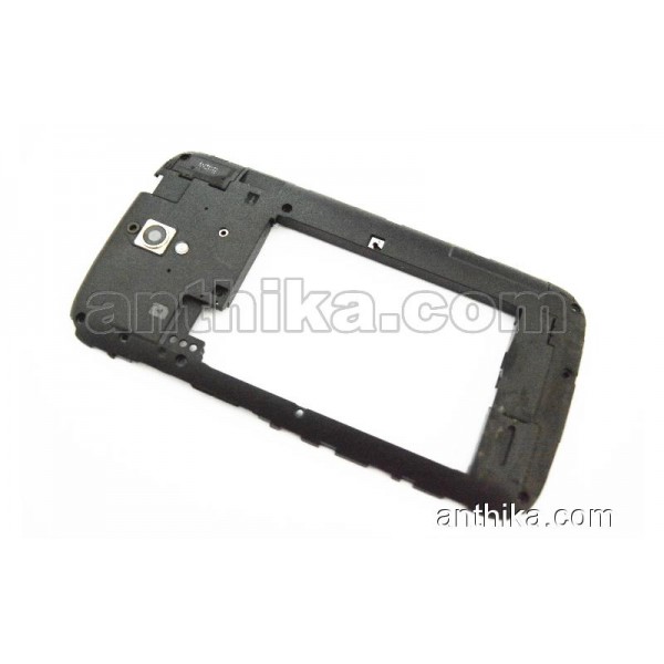 Huawei Ascend G610 Kasa Original Middle Cover Blac...