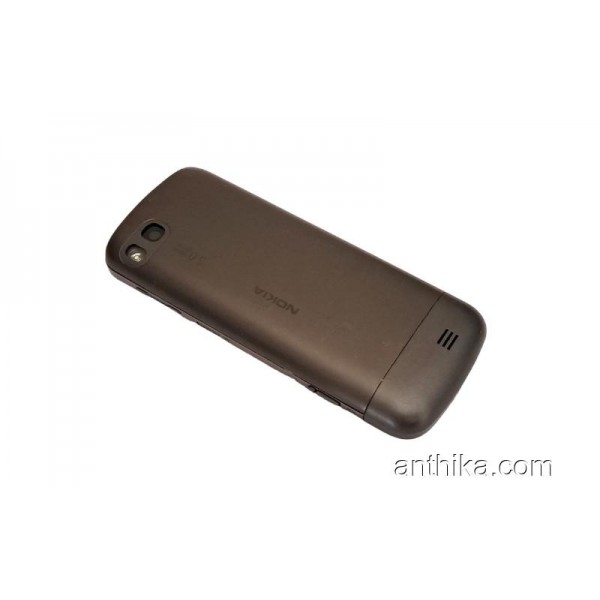 Nokia C3-01 Kapak Kasa Tuş Dokunmatik Original Full Housing Black New