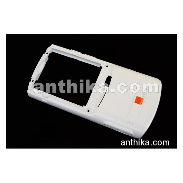 Samsung C3050 C3053 Kasa Original Middle Cover Whi...