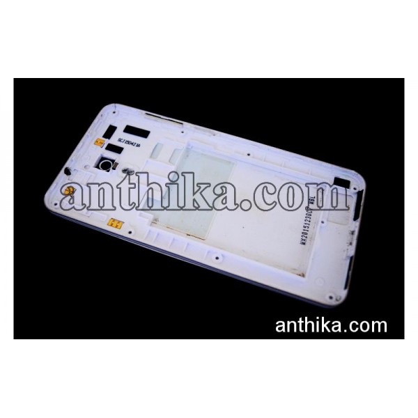 General Mobile Android One Kapak Kasa Original Battery Middle Cover White