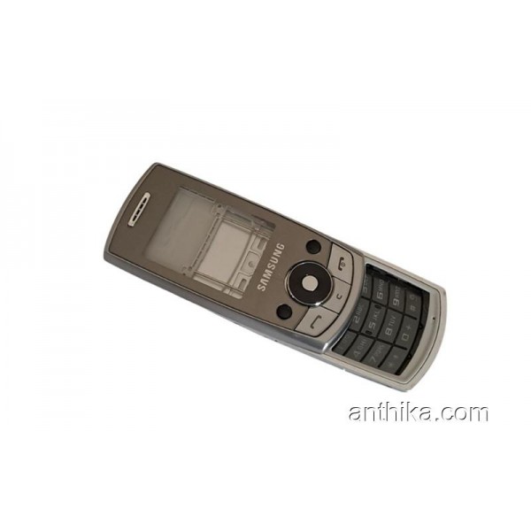 Samsung J700 Kapak Kasa Tuş Yüksek Kalite Full Housing Silver New