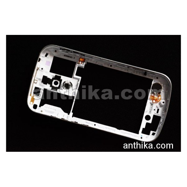 Samsung Galaxy Trend S7560 S7580 Kasa Original Middle Cover White Used