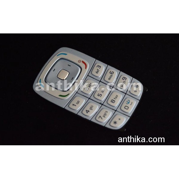 Nokia 6103 Tuş Original Keypad Blue New