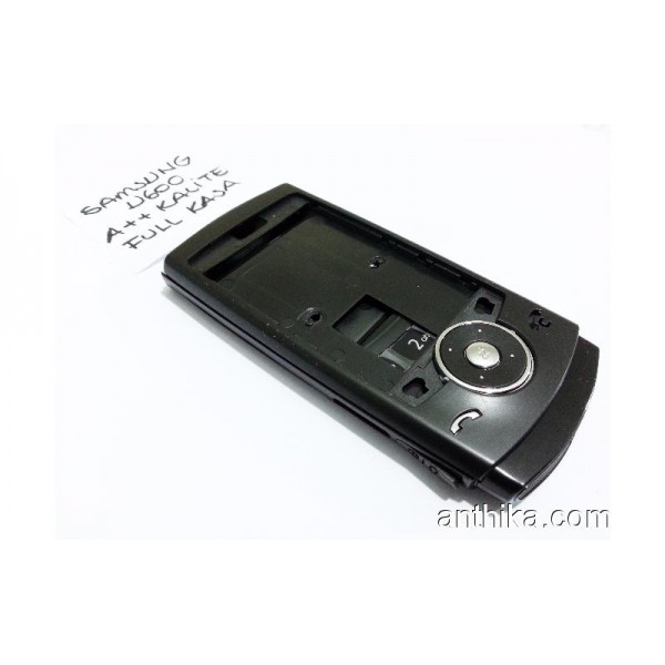 Samsung U600 Kapak Tuş Kasa Orjinal Kalitesinde Full Housing Black