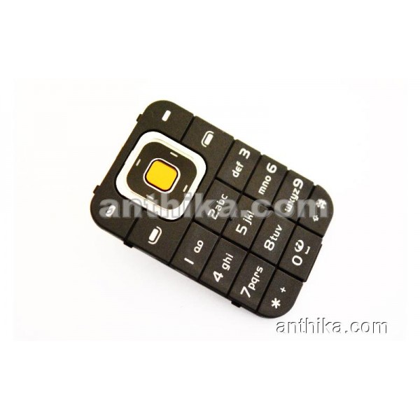 Nokia 7373 Tuş Original Keypad Black Bronze New 9...