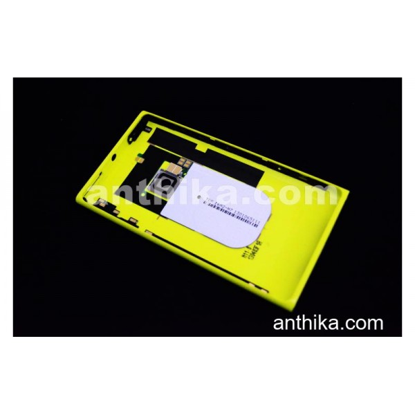 Nokia Lumia 920 Kapak Kasa Original Unibody Back Cover Yellow Used