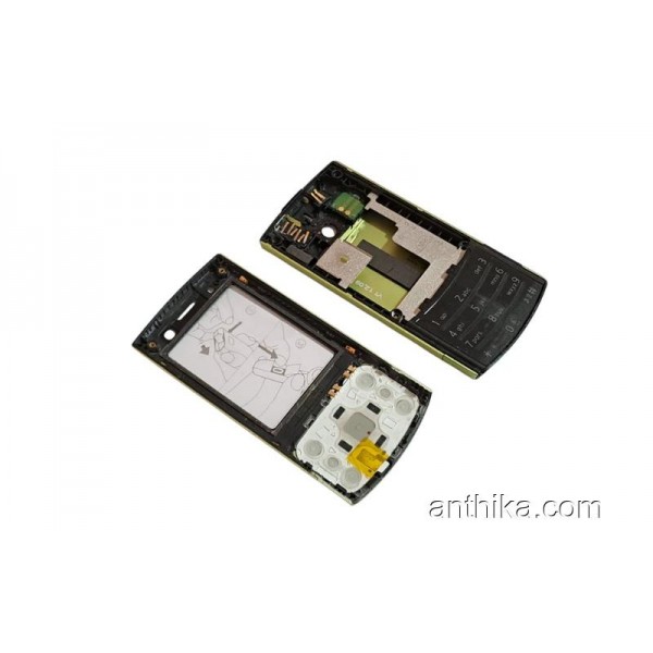 Nokia 6700 Slide Kapak Kasa Tuş Original Housing Green New