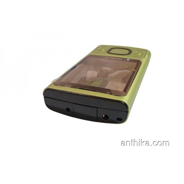 Nokia 6700 Slide Kapak Kasa Tuş Original Housing Green New