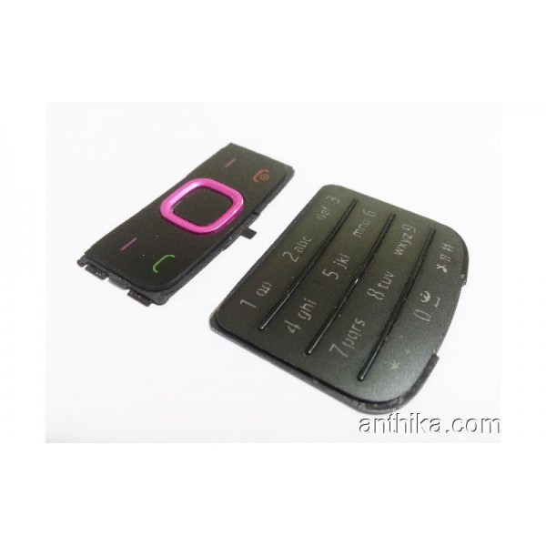 Nokia 6700 Classic Tuş Takım Orjinal Keypad Pink...