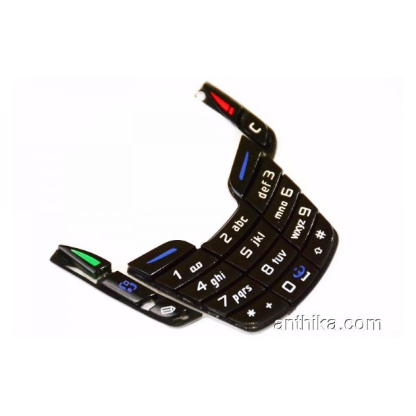 Nokia 6600 Tuş Orjinal Kalitesinde Keypad Black